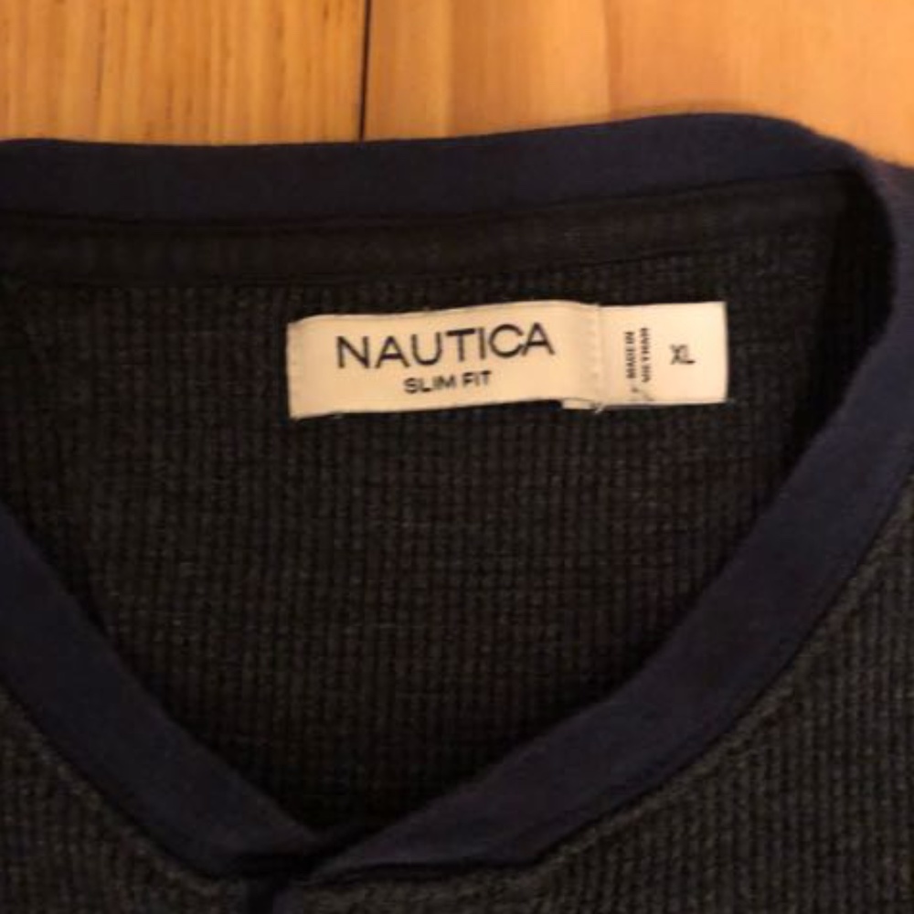 Mens XL Nautica Slim Fit Thermal